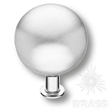 Ручка мебельная "Сфера" 40, слоновая кость с патиной мраморное золото (90105 АС Мзл)