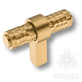 Ручка кнопка, сатинированная латунь (07235-011-T13-50)