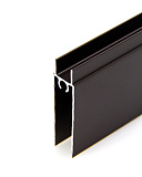 Горизонтальный нижний профиль, цвет матовая бронза, 5,8 м (123/BM)