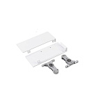 Низкие крепления для передней панели внутреннего ящика L/R—M белые (G130200W)