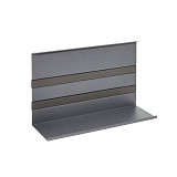 • ЛинероМозаик полка 350x110x200 мм, цвет АНТРАЦИТ (0089139844)